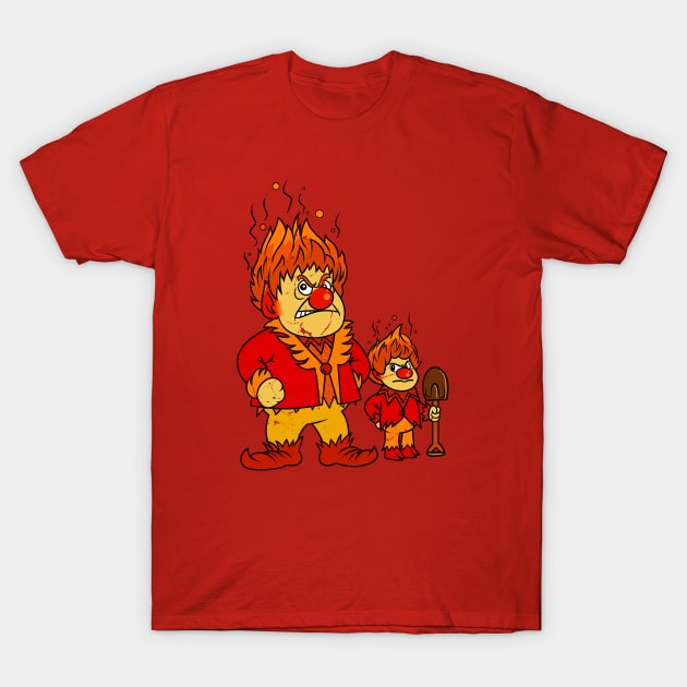 Team Heat Miser T-Shirt by secukupnya